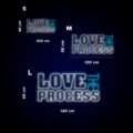 Neón Love the process - Miniatura 5