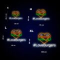 Neón #LoveBurgers - Miniatura 5
