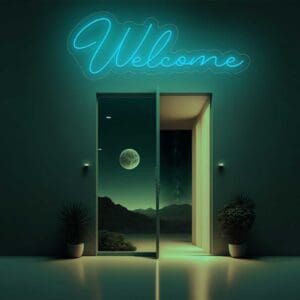 Neon Led Welcome