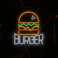 Neón Letrero Burger - Miniatura 1