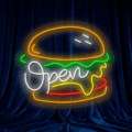 Neón Open Burger - Miniatura 1