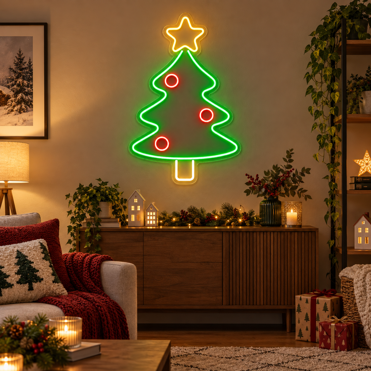Neón LED Árbol de Navidad - Miniatura 4