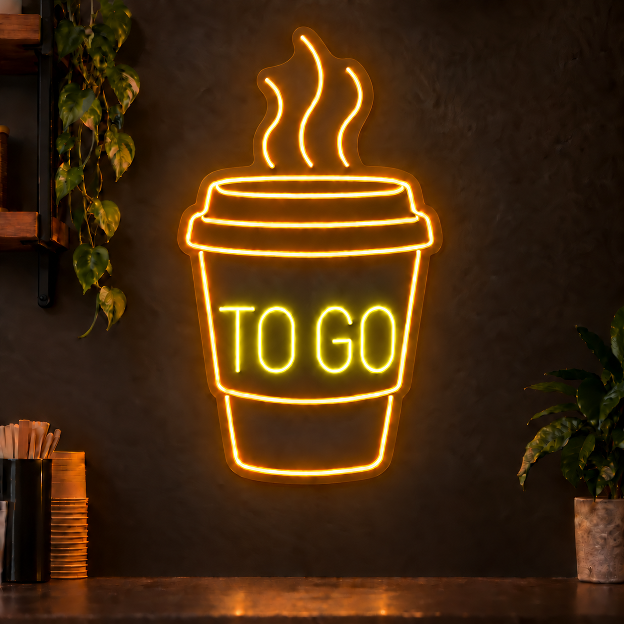 Neón LED Café para Llevar - Miniatura 14