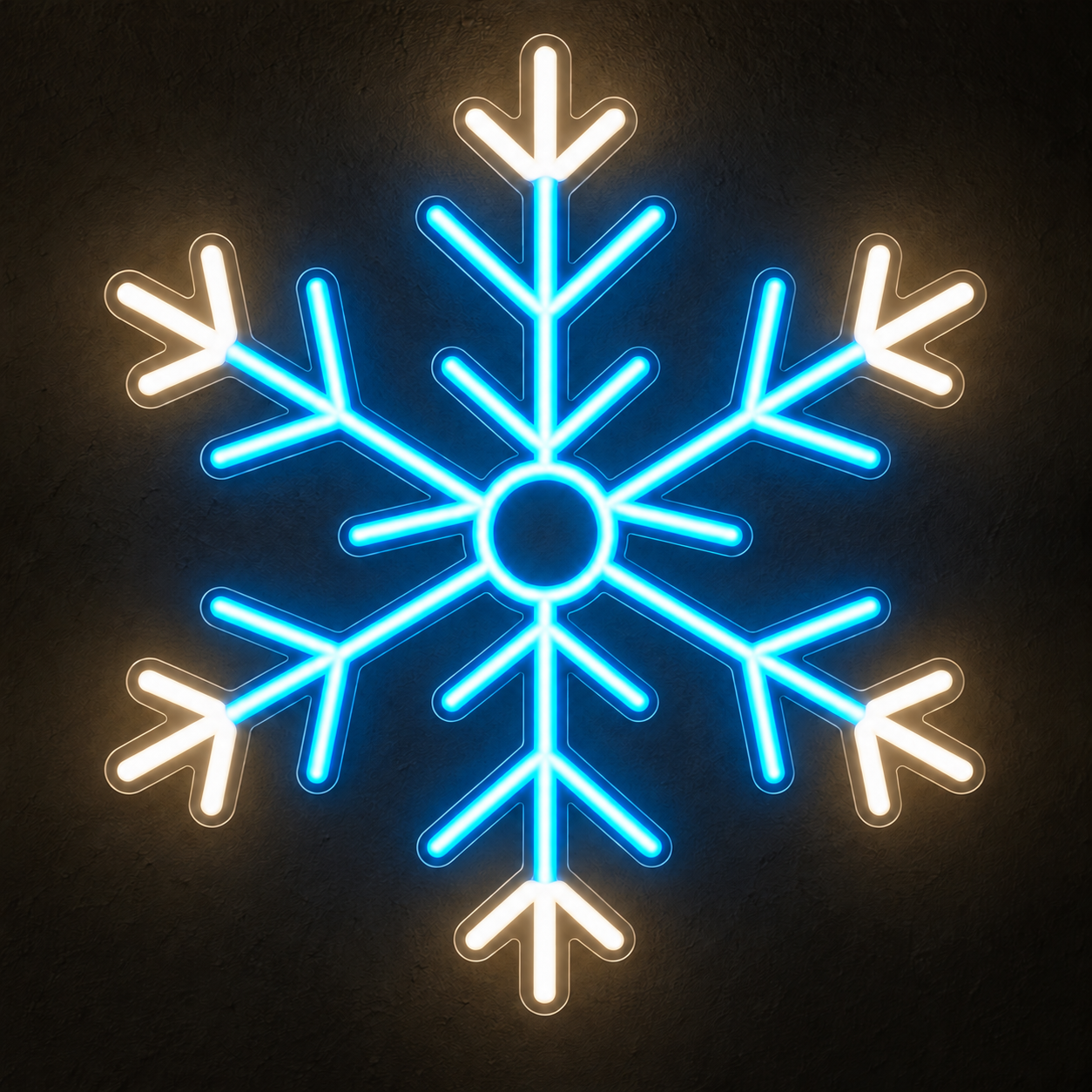 Neón LED Copo de Nieve - Miniatura 1