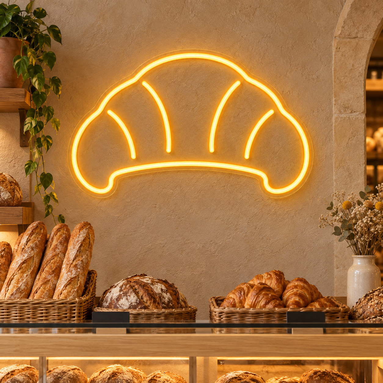 Neón LED Croissant - Miniatura 2