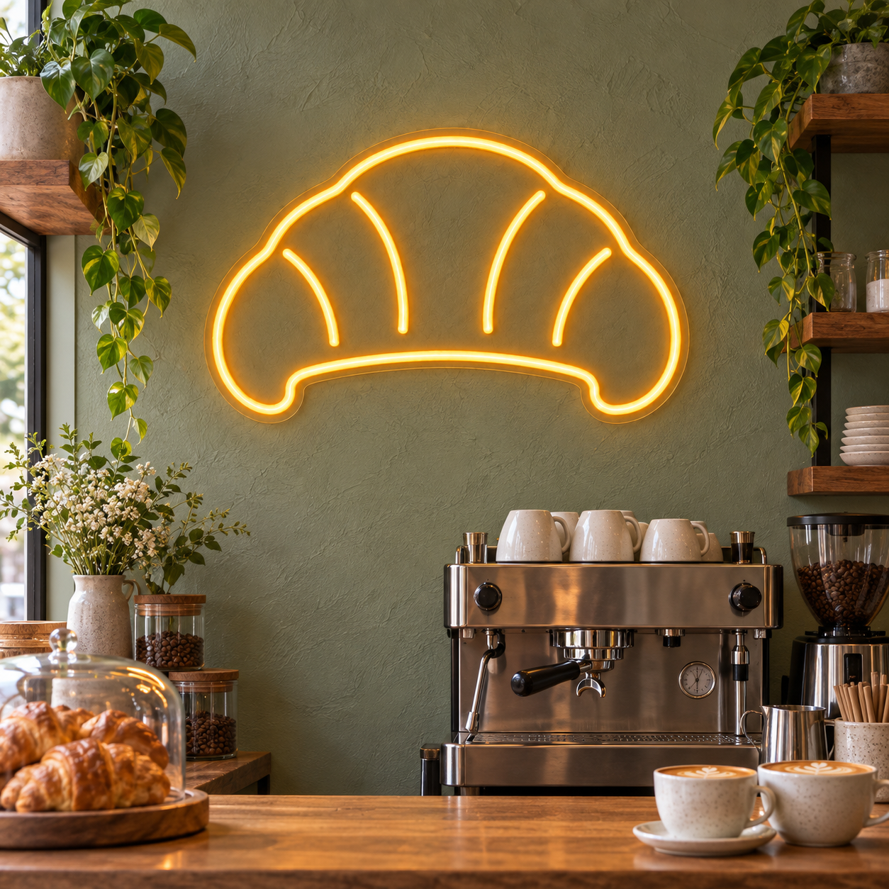 Neón LED Croissant - Miniatura 3