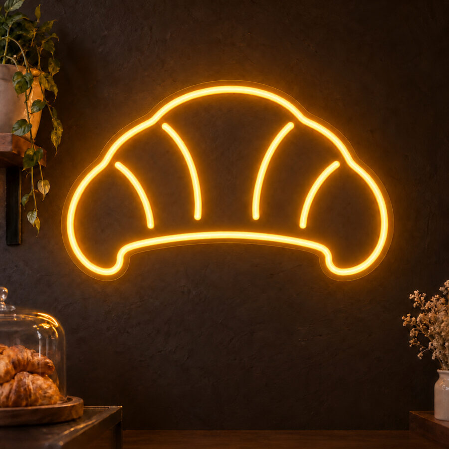 Neón LED Croissant