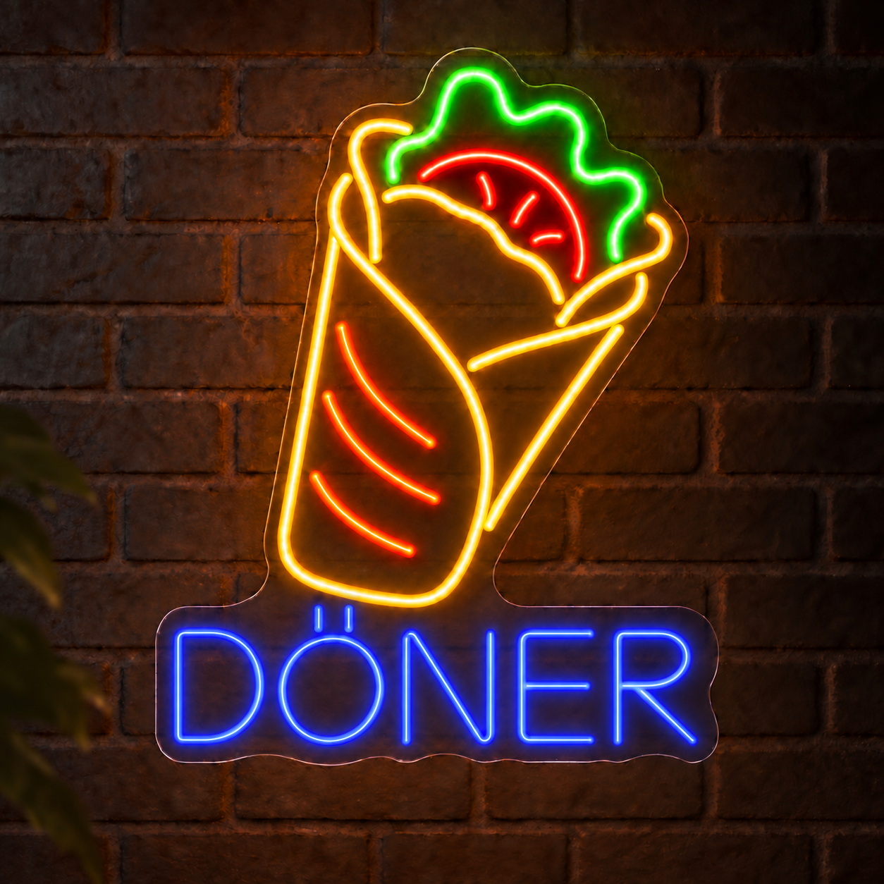 Neón LED Döner en Wrap - Miniatura 10