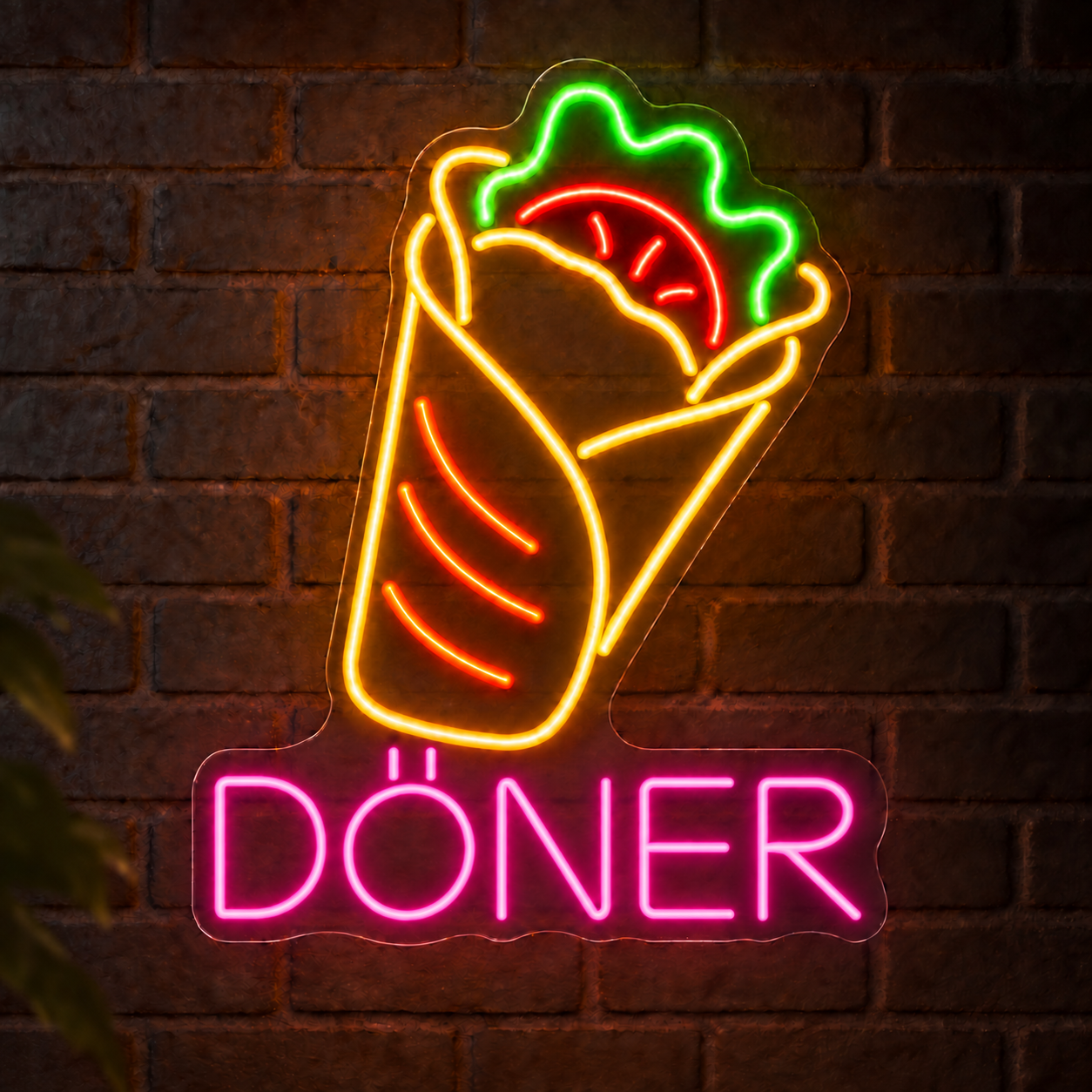 Neón LED Döner en Wrap - Miniatura 8