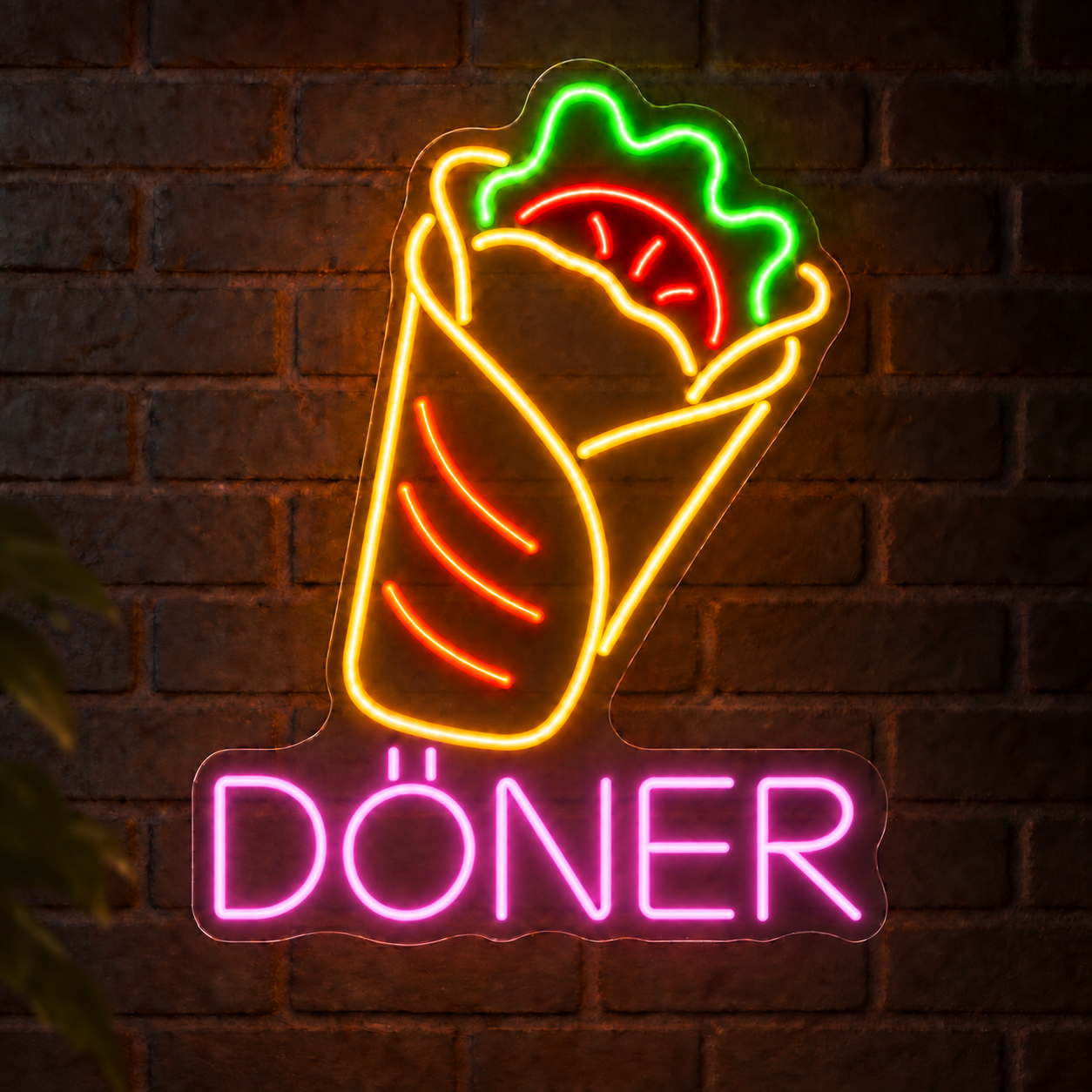 Neón LED Döner en Wrap - Miniatura 9