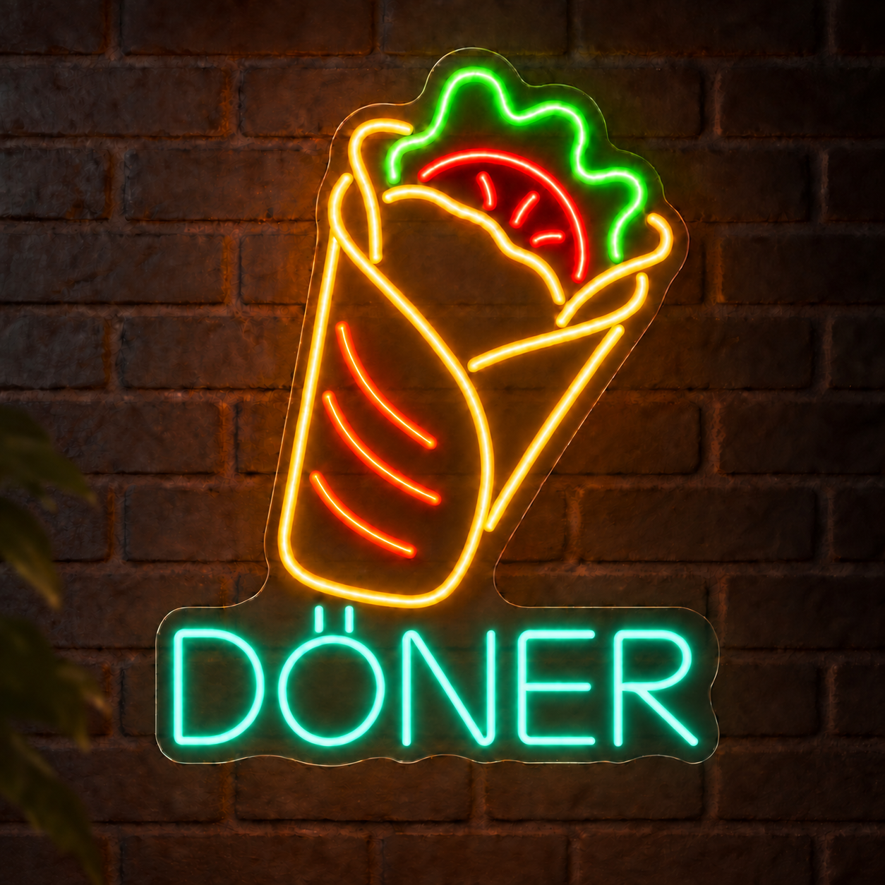 Neón LED Döner en Wrap - Miniatura 12