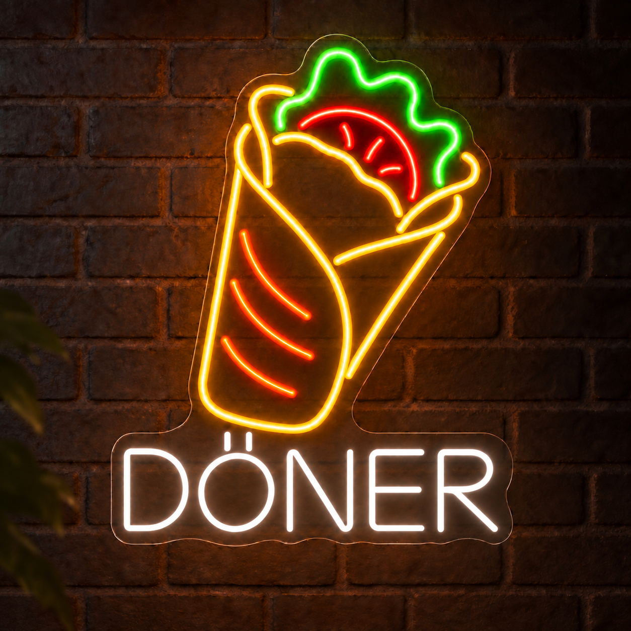 Neón LED Döner en Wrap - Miniatura 1