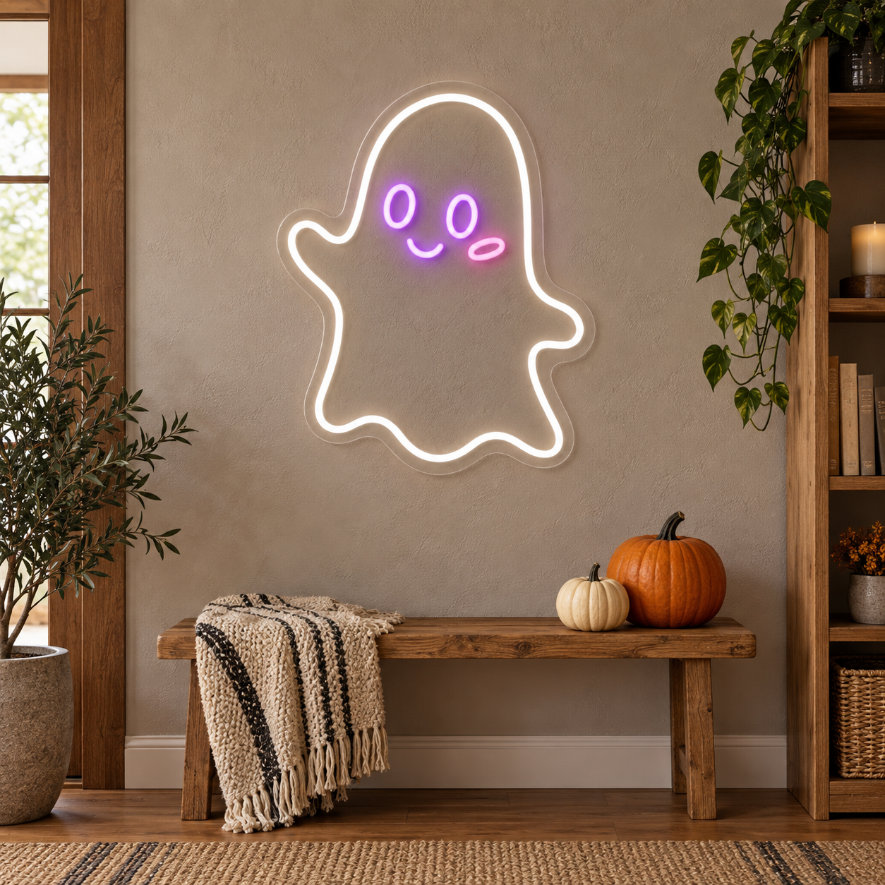 Neón LED Fantasma Amable - Miniatura 4