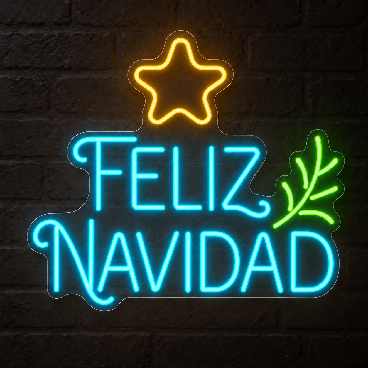 Neón LED Feliz Navidad - Miniatura 11