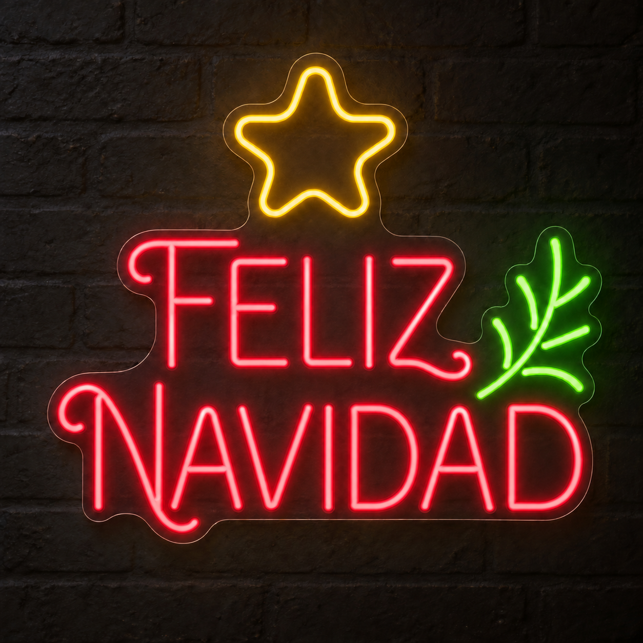 Neón LED Feliz Navidad - Miniatura 6
