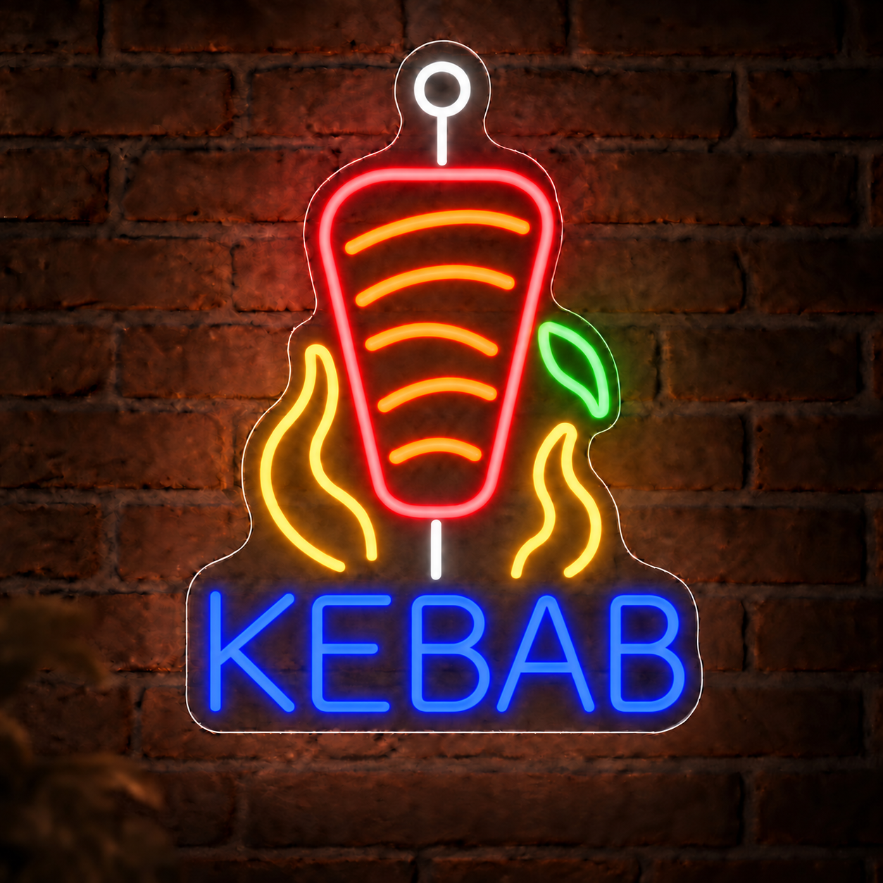 Neón LED Kebab Asador - Miniatura 10