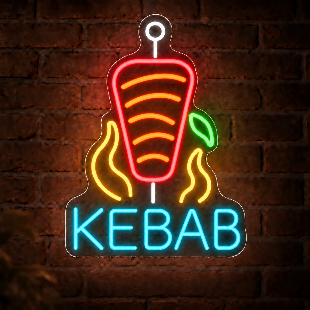 Neón LED Kebab Asador - Miniatura 11
