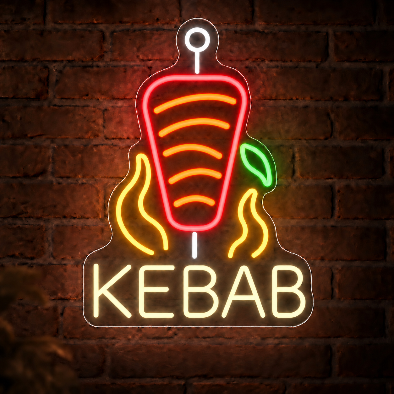 Neón LED Kebab Asador - Miniatura 5