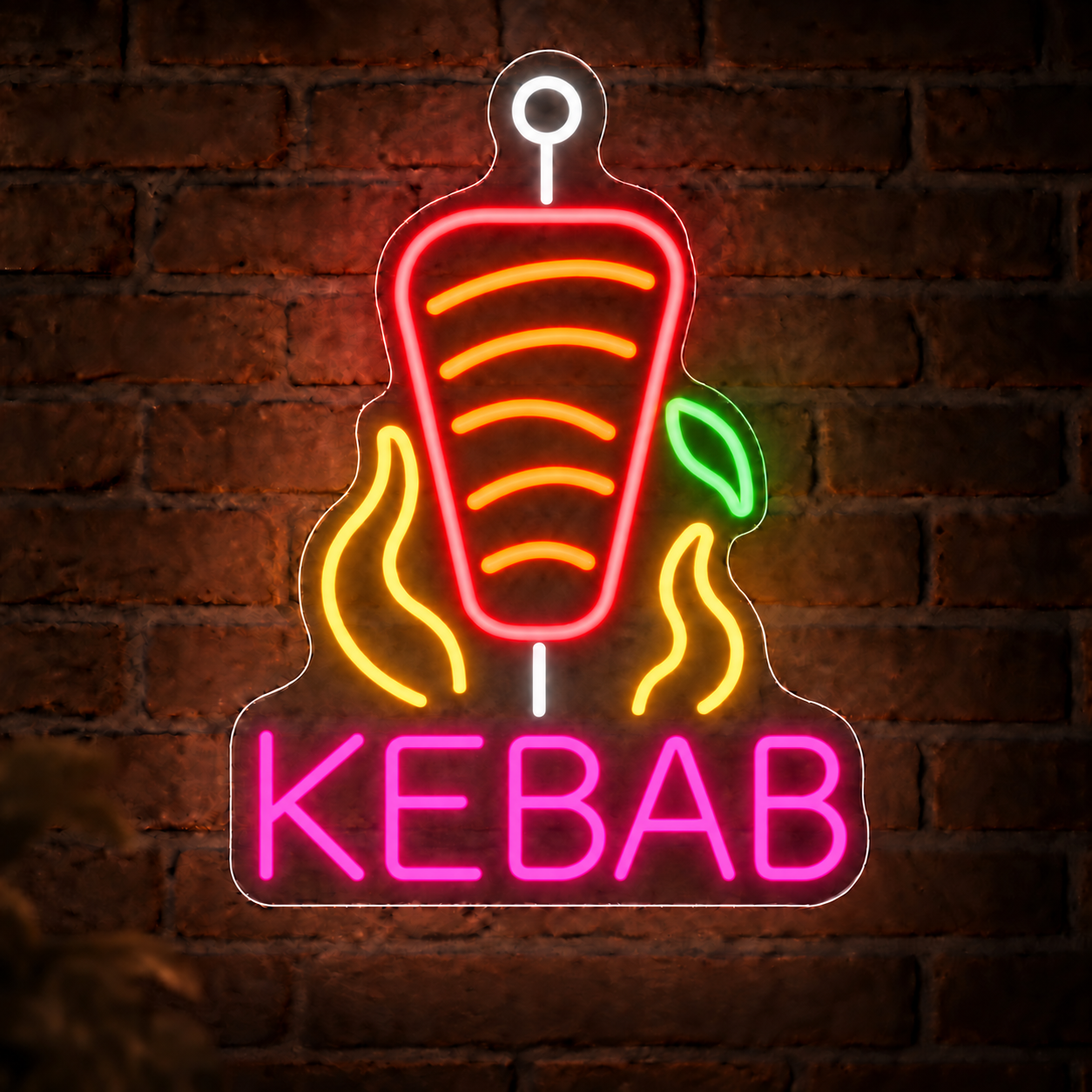 Neón LED Kebab Asador - Miniatura 8