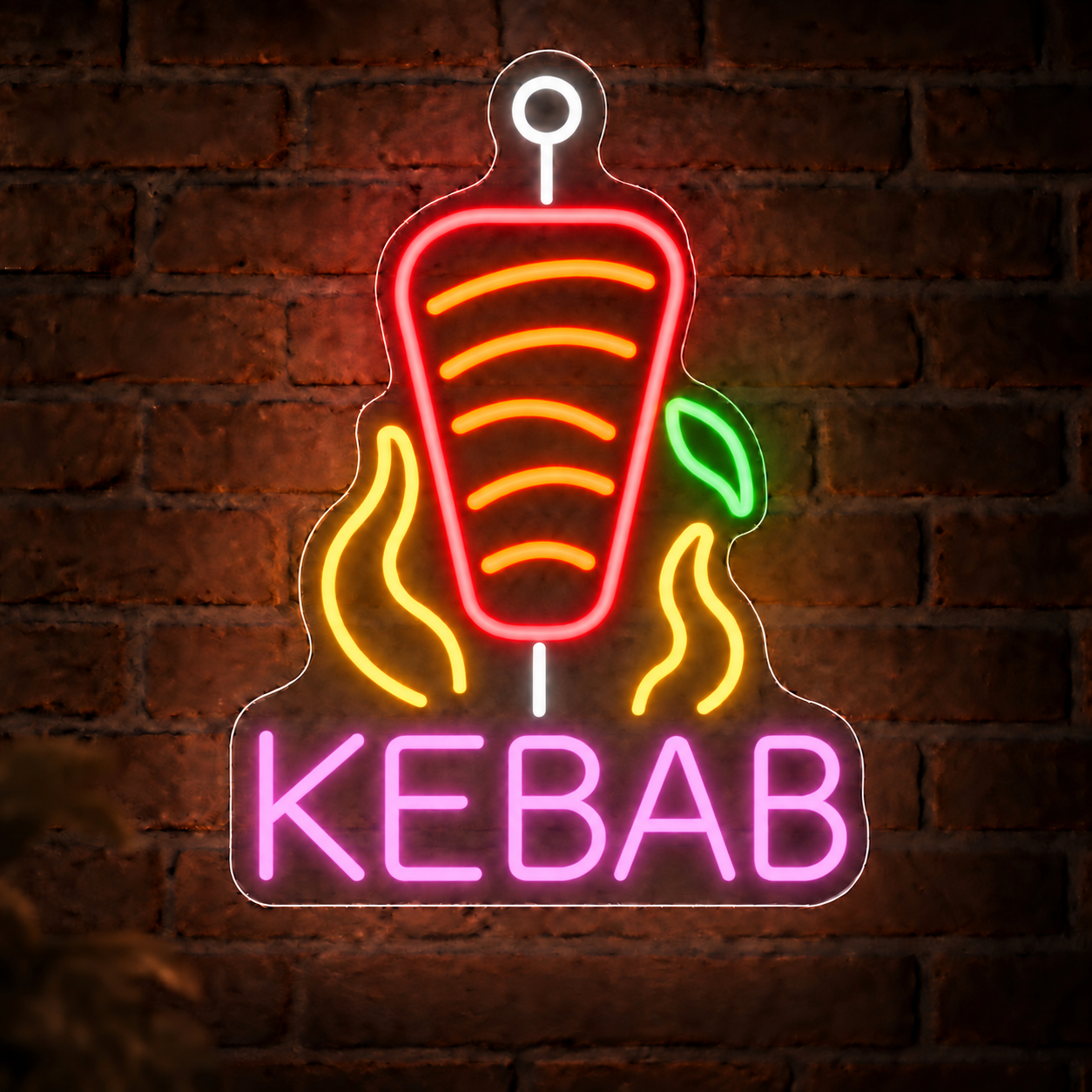 Neón LED Kebab Asador - Miniatura 9
