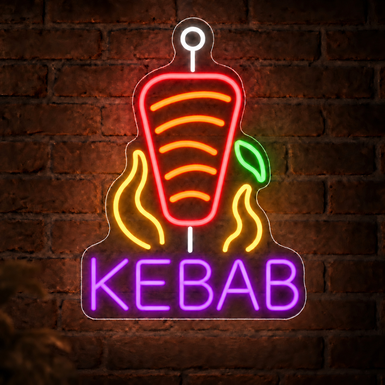 Neón LED Kebab Asador - Miniatura 7