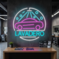 Neón Lavadero - Miniatura 2