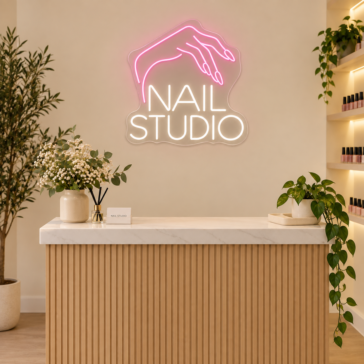Neón LED Nail Studio - Miniatura 2