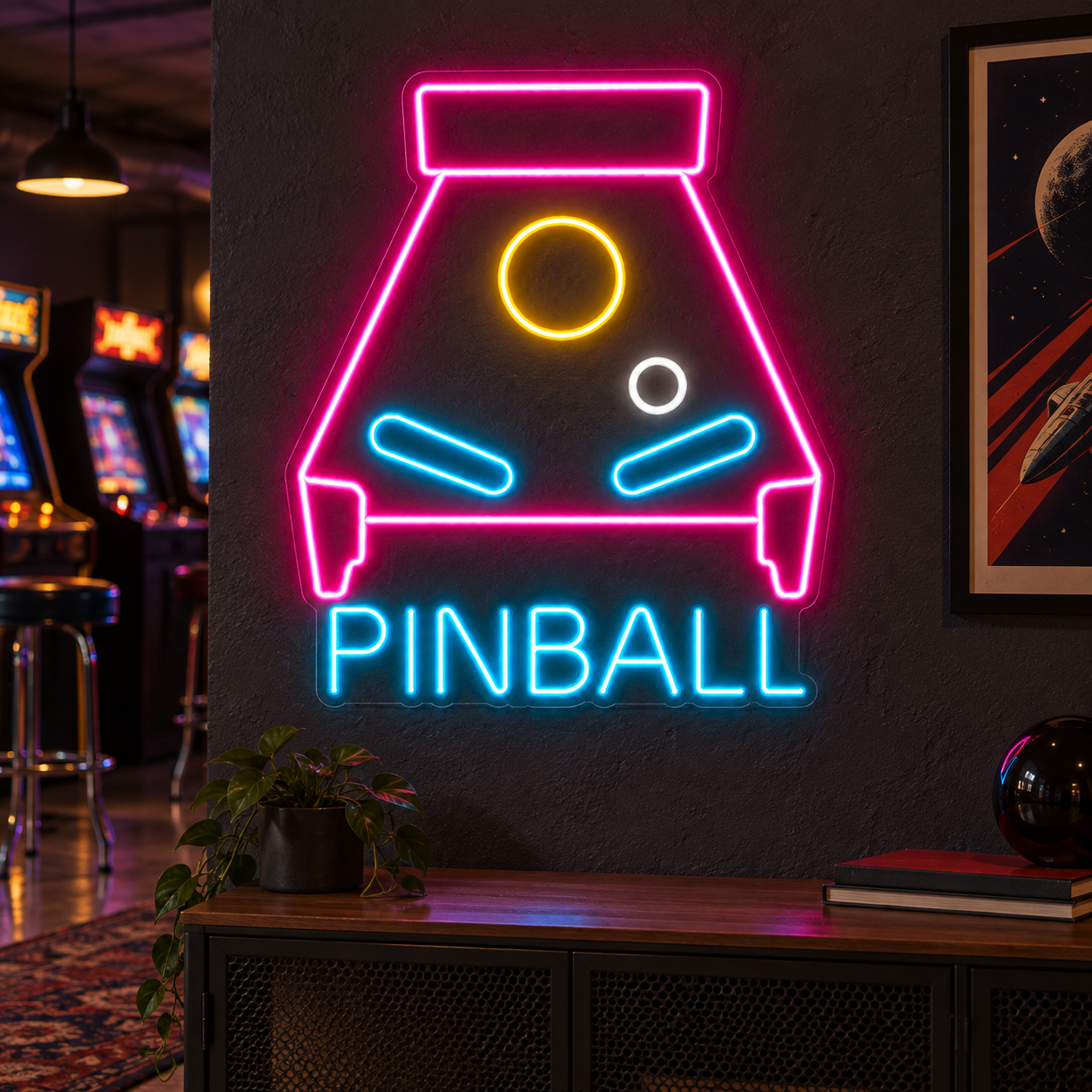 Neón LED Pinball - Miniatura 2