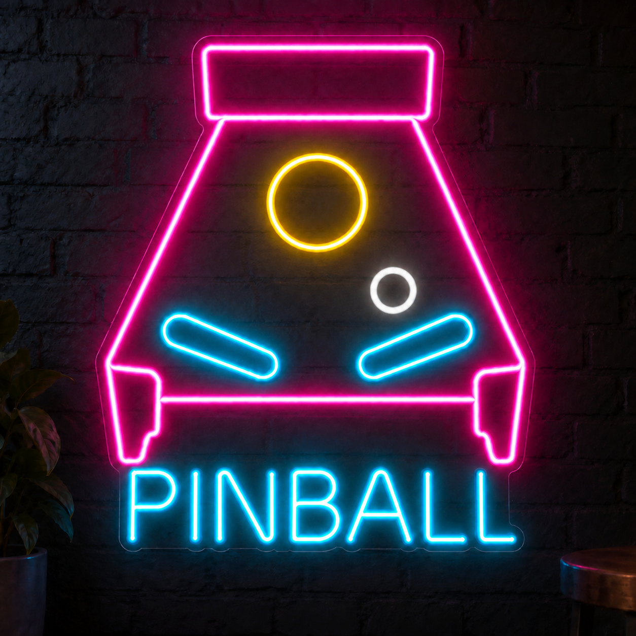Neón LED Pinball - Miniatura 1