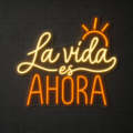 Neón LED La vida es ahora - Miniatura 1