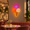 Cuadro de neón Helado Trío Galáctico - Miniatura 1