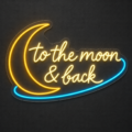 Neón LED To the Moon & Back - Miniatura 1