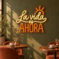 Neón LED La vida es ahora - Miniatura 2