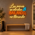 Neón LED Las penas se olvidan bailando - Miniatura 2