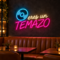 Neón LED Eres un temazo - Miniatura 2