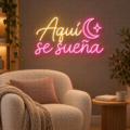 Neón LED Aquí se sueña - Miniatura 3