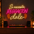 Neón LED Si necesita reggaetón dale - Miniatura 3