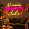 Neón LED Si necesita reggaetón dale - Miniatura 4