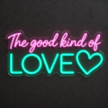 Letrero LED neón «The good kind of love» - Miniatura 6