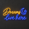Dreams live here – Letrero LED de neón - Miniatura 8