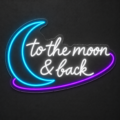 Neón LED To the Moon & Back - Miniatura 6