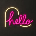 Neón LED Hello - Miniatura 5